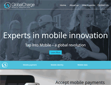 Tablet Screenshot of globalcharge.com